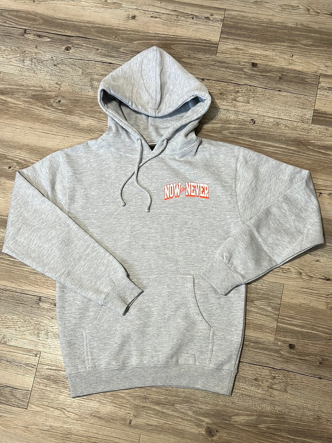 Grey SD Clock Hoodie